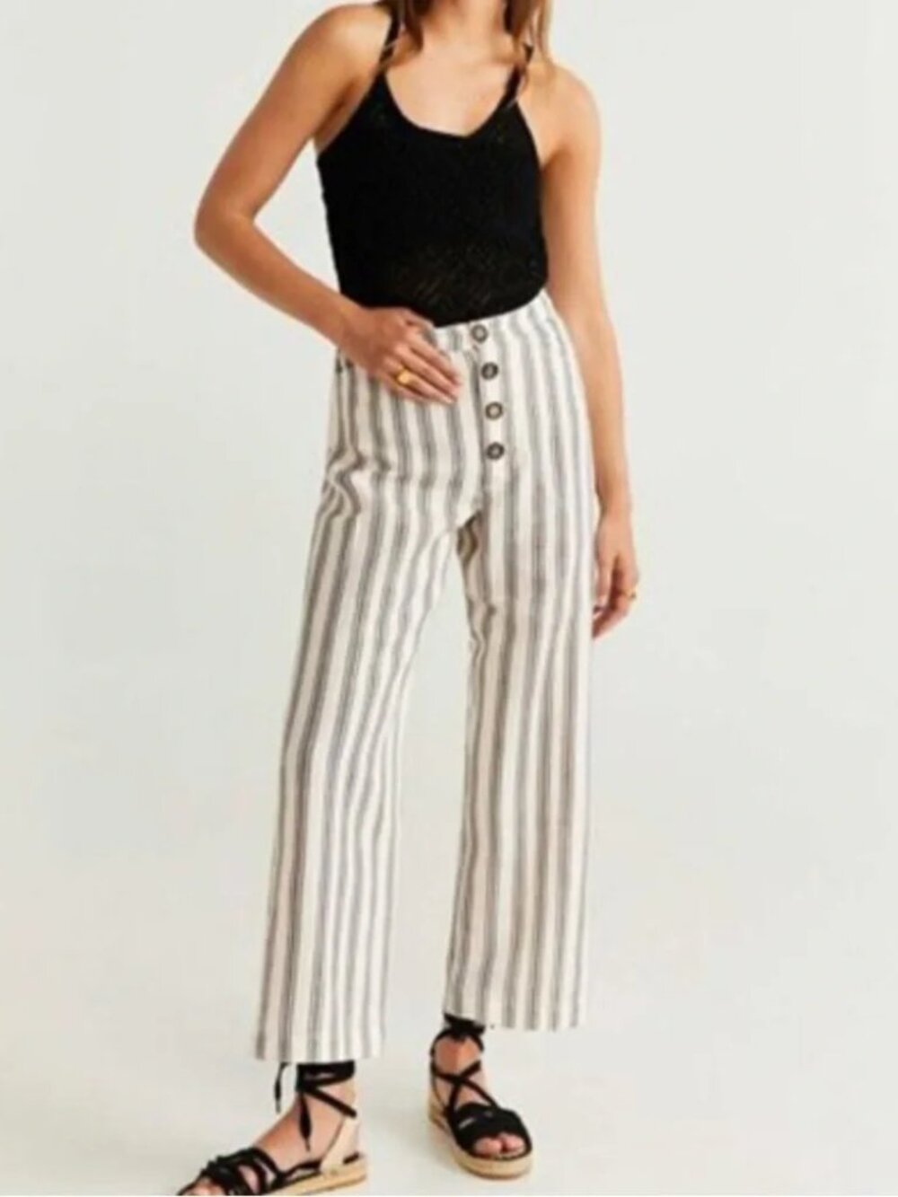 MNG Casual Linen Pants